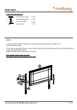 Preview for 2 page of modway MOD-6220 Manual