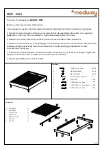 modway MOD - 6266 Quick Start Manual предпросмотр