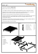 modway MOD-6271 Quick Start Manual предпросмотр