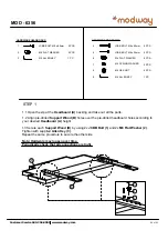 Preview for 2 page of modway MOD-6706 Quick Start Manual