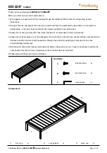 modway SUNBED EEI-2247 Quick Start Manual предпросмотр