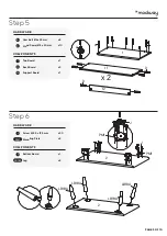 Предварительный просмотр 5 страницы modway Transmit MOD-7020 Assembly Instructions Manual