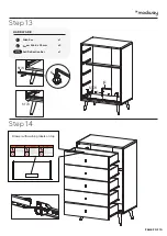 Предварительный просмотр 9 страницы modway Transmit MOD-7020 Assembly Instructions Manual