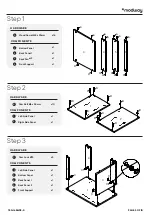 Preview for 3 page of modway Vitality EEI-5556 Assembly Instructions Manual