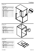 Preview for 4 page of modway Vitality EEI-5556 Assembly Instructions Manual