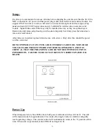 Preview for 3 page of ModWright Instruments LS 100 Owner'S Manual