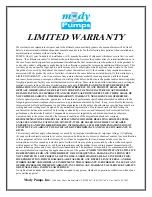 Preview for 13 page of Mody Pumps NC 06360-M Operating Instructions, Installation & Maintenance Manual Including Spare Parts List