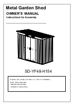 Предварительный просмотр 1 страницы Moebelix SD-YF48-H154 Owner'S Manual