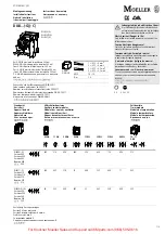 Moeller DILR Series Installation Instructions preview