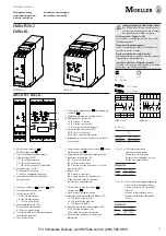 Preview for 1 page of Moeller EMR4-F500-2 Installation Instructions