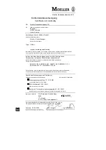 Предварительный просмотр 4 страницы Moeller Xcomfort Room-Manager CCRMA-00 Series Assembly Instructions