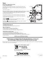 Предварительный просмотр 4 страницы Moen 12189 Installation Instructions