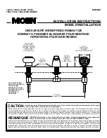 Moen 12443 Series Installation Instructions предпросмотр