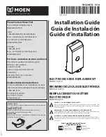 Предварительный просмотр 1 страницы Moen 163714 Installation Manual