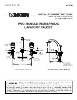 Предварительный просмотр 1 страницы Moen 4934 Installation Instructions