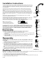 Предварительный просмотр 2 страницы Moen 4934 Installation Instructions