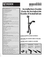 Moen 52710 Series Installation Manual preview