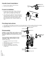 Предварительный просмотр 2 страницы Moen 5922 Series Installation Instructions