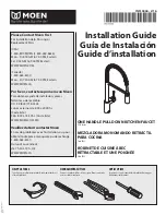 Moen 5923 Series Installation Manual предпросмотр