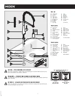 Предварительный просмотр 2 страницы Moen 5925 Series Manual