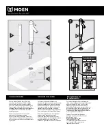 Предварительный просмотр 2 страницы Moen 6111 SERIES Product User Manual