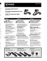 Moen 6202 Series Specifications предпросмотр