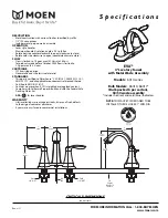 Предварительный просмотр 1 страницы Moen 6410 SERIES Specifications