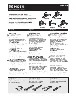 Moen 67424 SERIES Product Manual предпросмотр