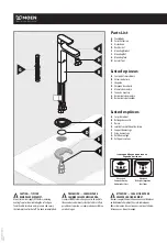 Предварительный просмотр 2 страницы Moen 6911 Series Installation Manual