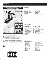 Предварительный просмотр 2 страницы Moen 7425 Installation Manual