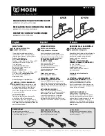 Предварительный просмотр 1 страницы Moen 7570 SERIES Specifications