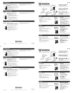 Moen 7850 Series Replacement Instructions предпросмотр