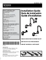 Предварительный просмотр 1 страницы Moen 8137 Installation Manual