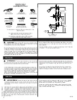 Предварительный просмотр 2 страницы Moen 82000 Series Quick Start Manual