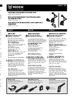 Moen 82001 SERIES Instruction Manual предпросмотр