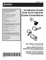 Preview for 1 page of Moen 82009 Installation Manual