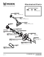 Moen 82355C Illustrated Parts предпросмотр