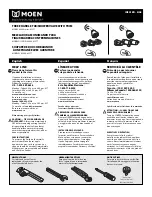 Moen 82377 Instruction Manual preview