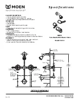 Moen 82402 Specifications предпросмотр