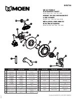 Moen 82854 Series Installation Manual предпросмотр