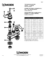 Предварительный просмотр 1 страницы Moen 84400 Series Quick Start Manual