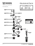 Moen 84402 Illustrated Parts предпросмотр