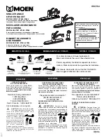 Moen 87581 Quick Start Manual предпросмотр