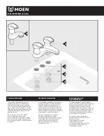 Предварительный просмотр 2 страницы Moen 8884 User Manual