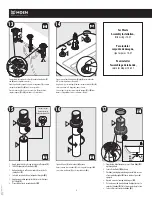 Предварительный просмотр 6 страницы Moen 9265 Installation Manual