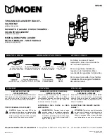 Moen 9300 User Manual предпросмотр