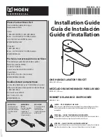 Moen 9417 Series Installation Manual предпросмотр