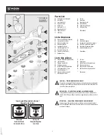 Preview for 2 page of Moen Adler 87046 Installation Manual