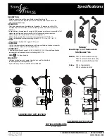 Предварительный просмотр 1 страницы Moen Bamboo S936 Specifications