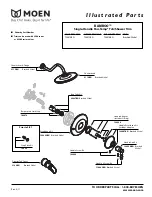 Предварительный просмотр 1 страницы Moen Bamboo TS8810BN Illustrated Parts List